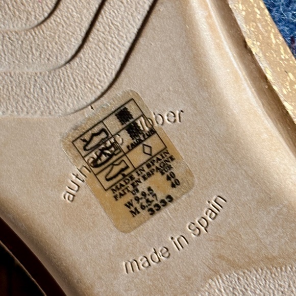 Taos Woolderness 2 EUR 40 US 9 -9.5 Navy Boiled Wool Cork Slip On Clog Slipper - Picture 12 of 12